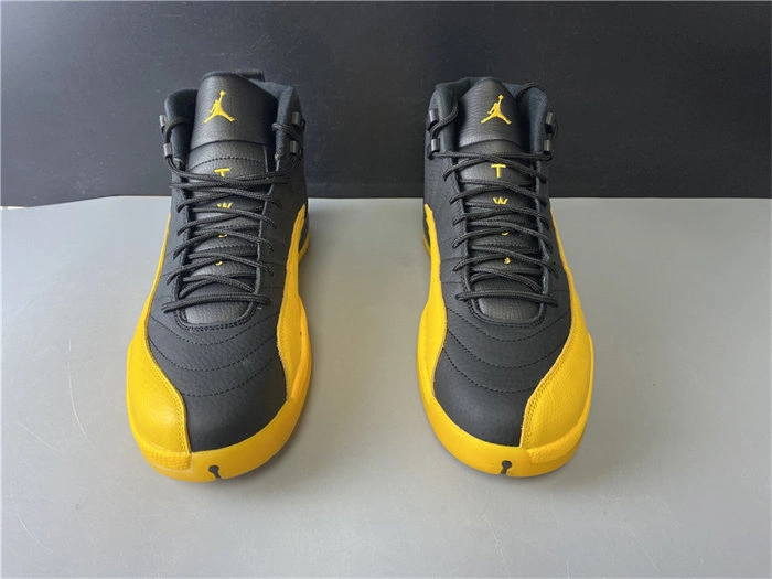 Tailored Jordan 12 Retro Black University Gold 130690- 4153