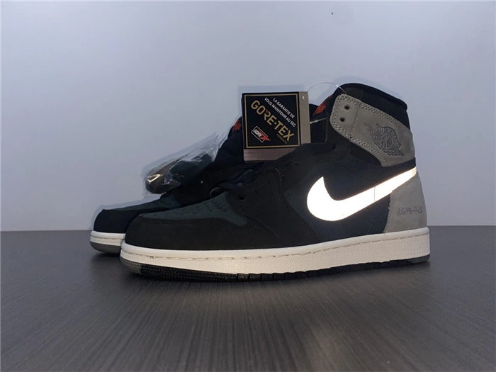 Jordan1 Element Gore-Tex Black Particle Grey DB2889- Breathable 3709