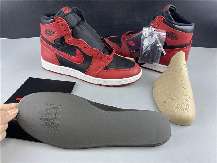 Stretchable Jordan1 Retro 85 Varsity Red BQ4422- 3742