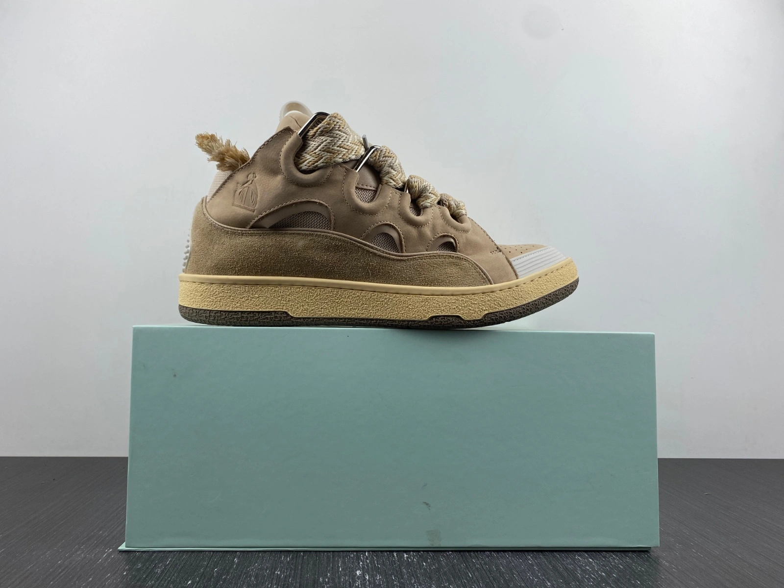 Lanvon Curb Sneaker Ecru FM-SKRK11-DRAG-E Sporty 953