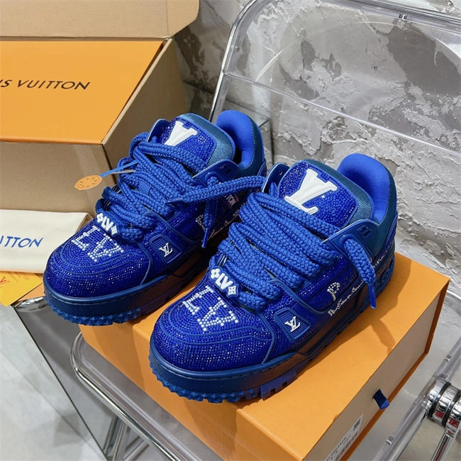 Lightweight Lv Trainer Sneaker 2076