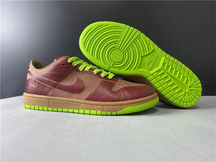 Nike Dunk Low 1-Piece Laser Varsity Red Chartreuse 311611- SportInspired 4934