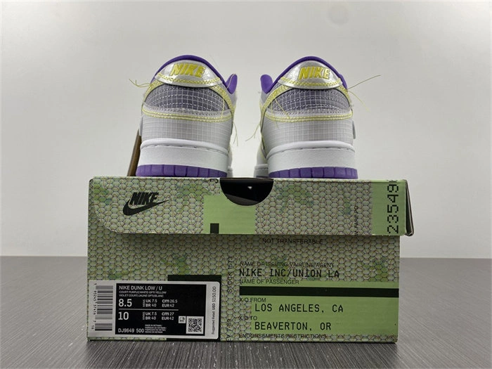 Nike Dunk Low Union Passport Pack Court Purple DJ9649- Refined 4735