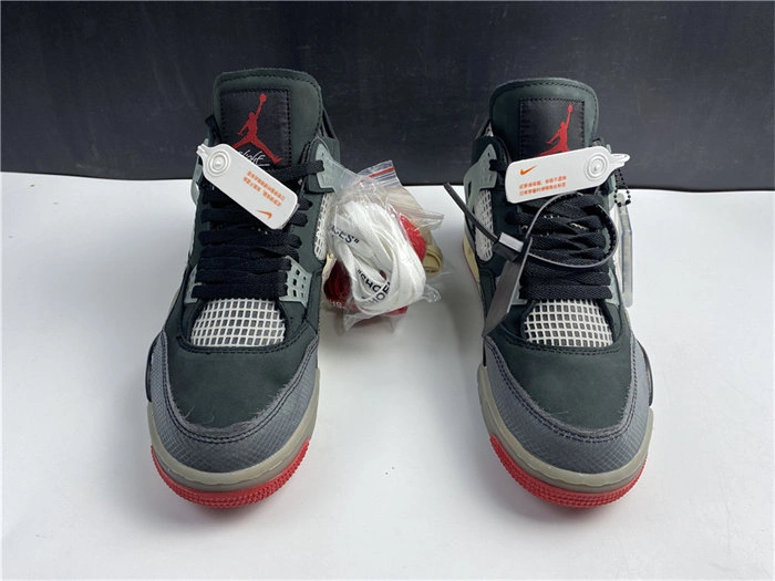 Seasonal OFF-WHITE x Air Jordan 4 CV9388- 5045