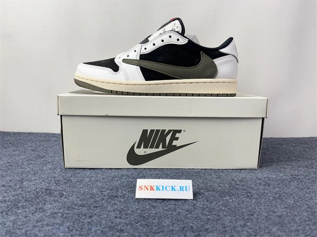 Travis Scott x Air Jordan 1 Low OG Olive DZ4137- Youthful 3566