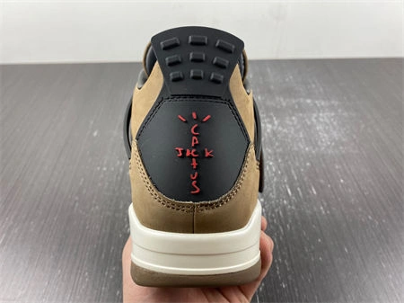 Travis Scott x Air Jordan 4 Retro Brown  AJ4- ZeroBulk 3936